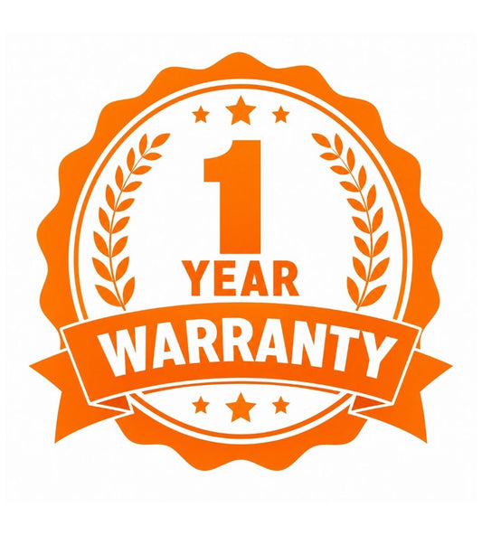 1-Year Full Coverage Warranty